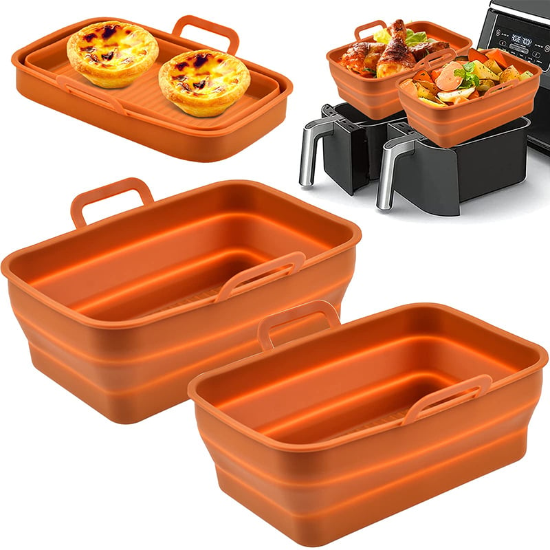 Foldable Air Fryer Silicone Baking Tray