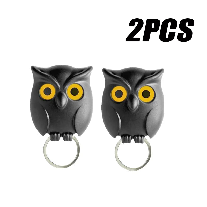 Magnetic Owl Keychain