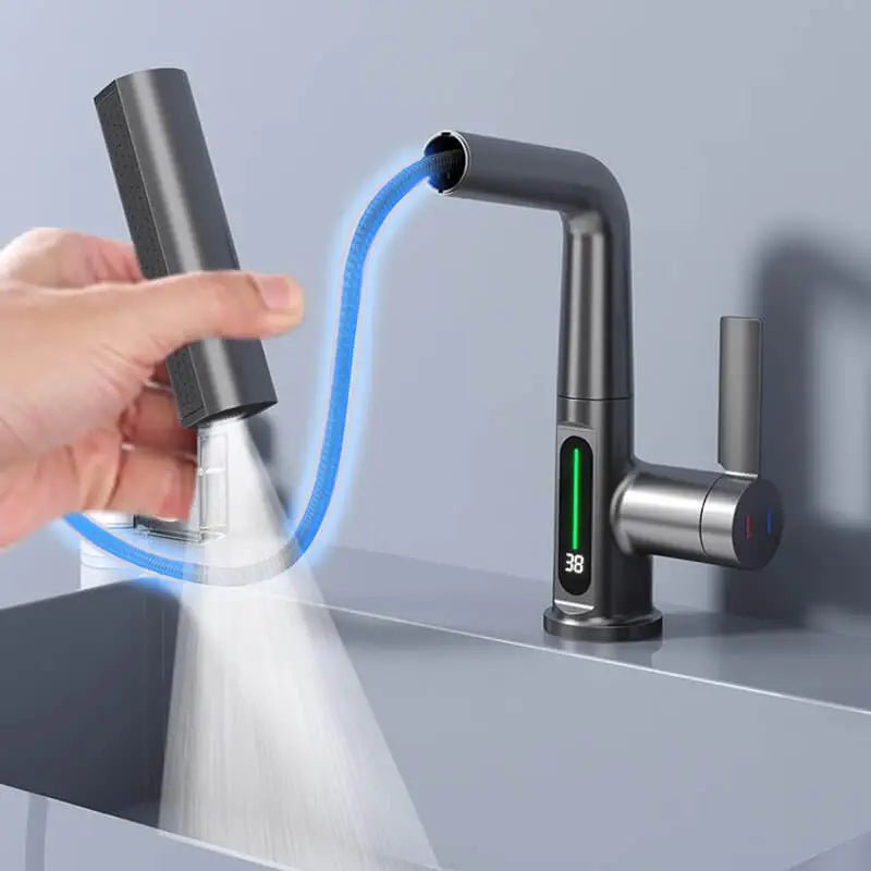 Dynamic Digital Waterfall Faucet