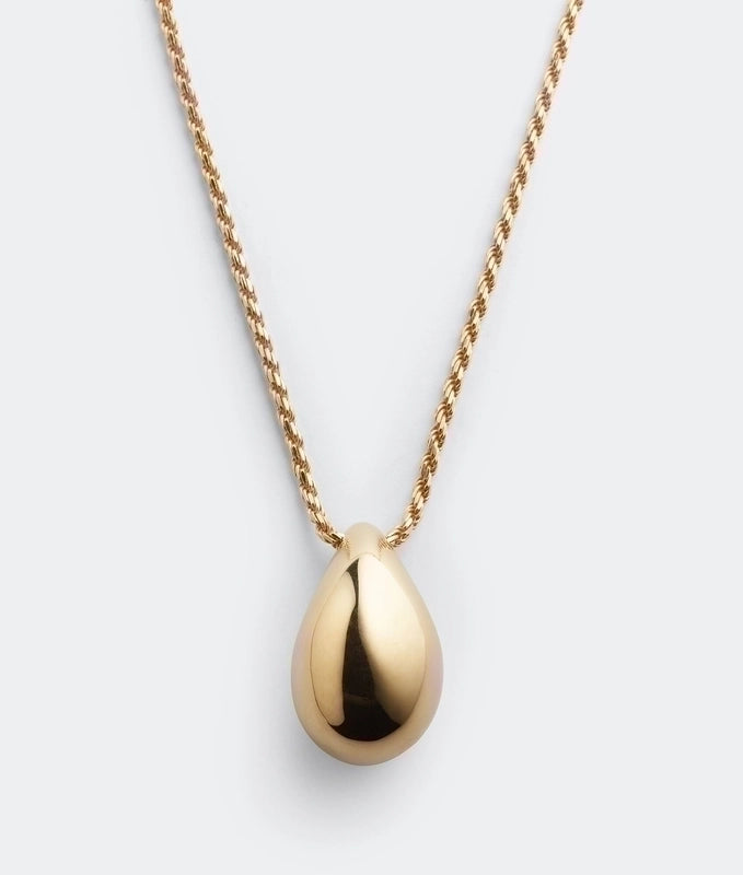 Elegant Minimalist Water Droplets 304 Stainless Steel Plating Stainless Steel Necklaces