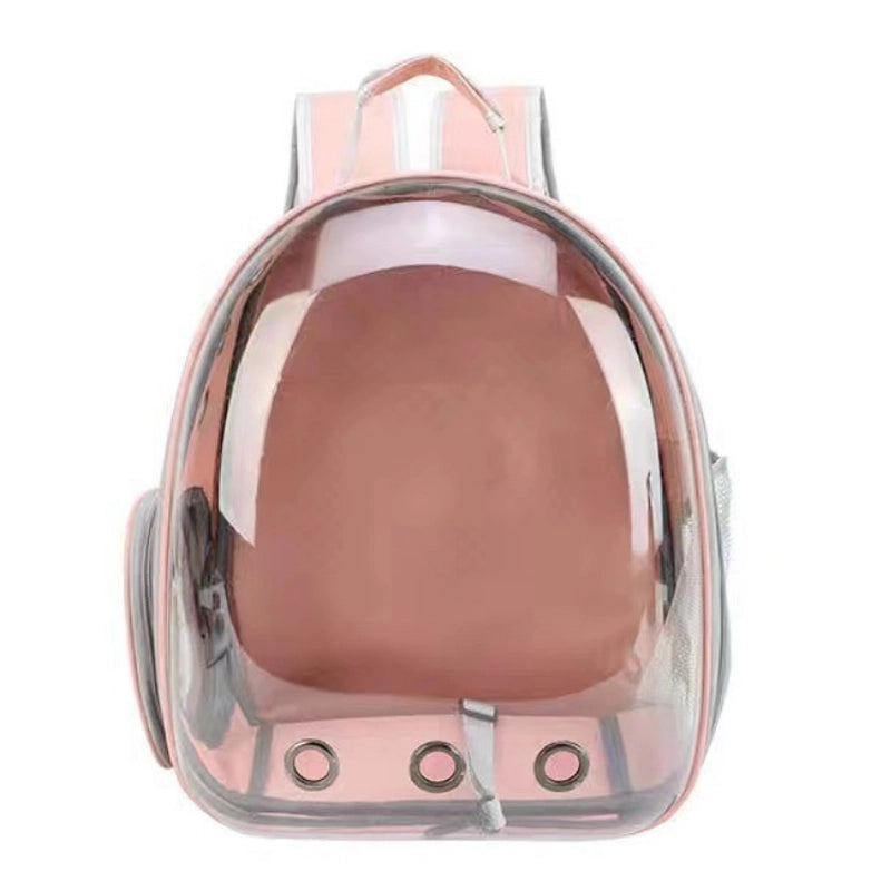 Minimalist PVC Oxford Cloth Solid Color Pets Backpack