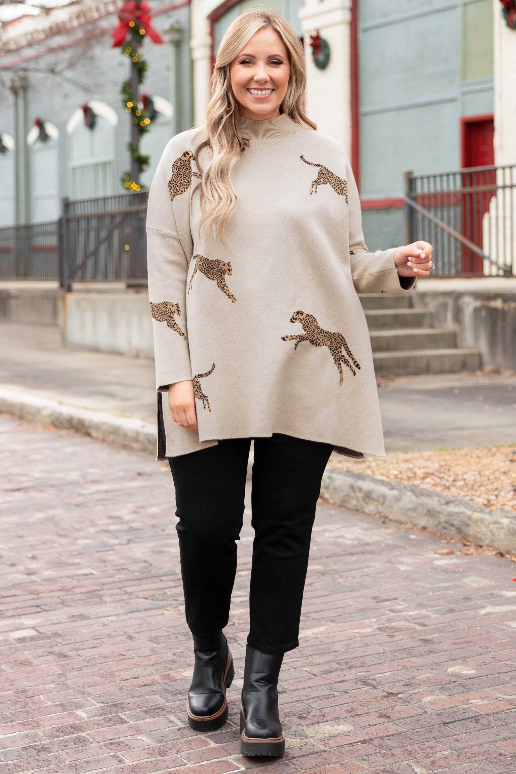 Mother Of The Jungle Sweater. Oatmeal