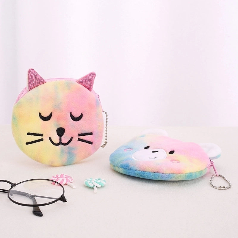 Kid's Animal Polyester Zipper Kids Wallets
