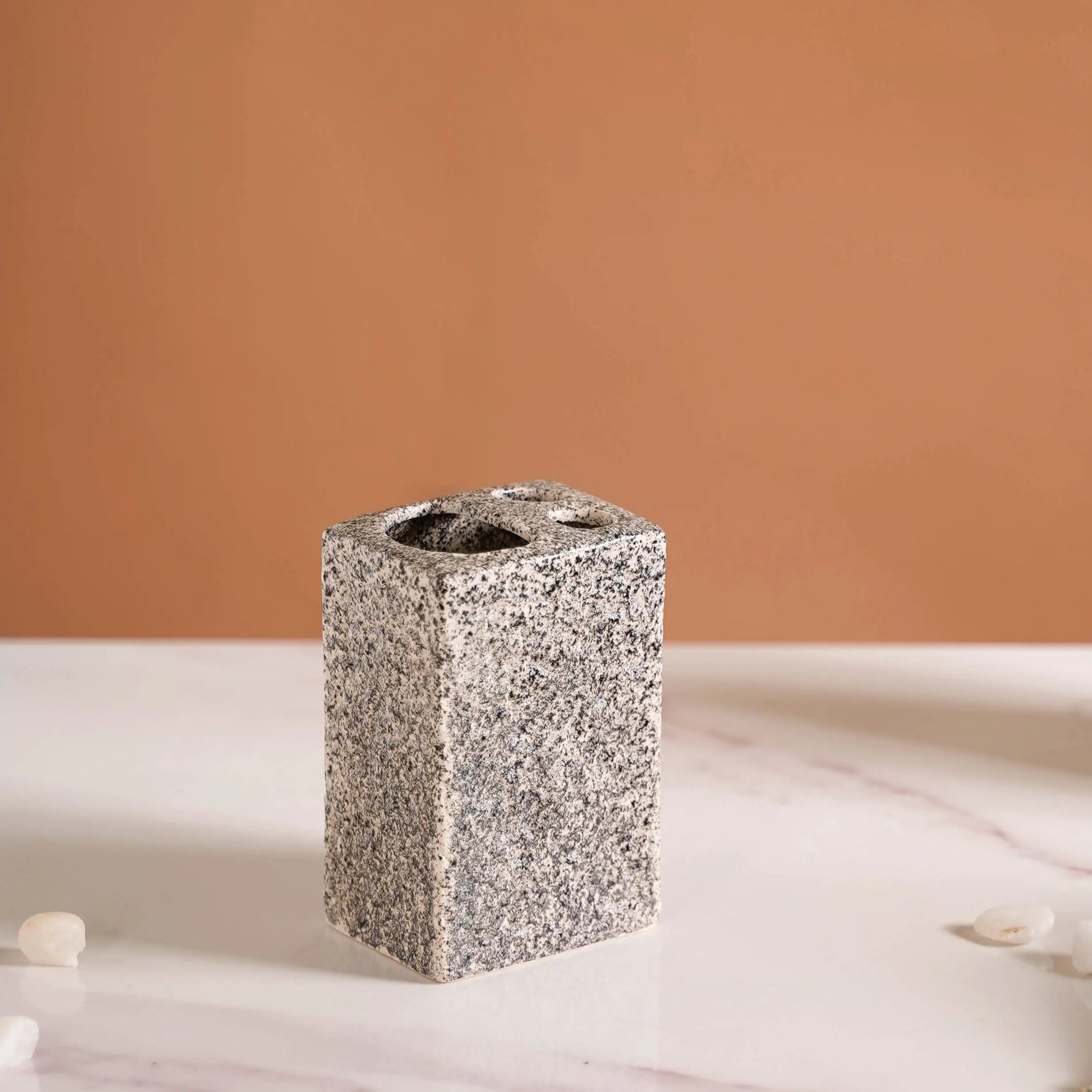 Natural Stone Textured Bathroom Set Of 3