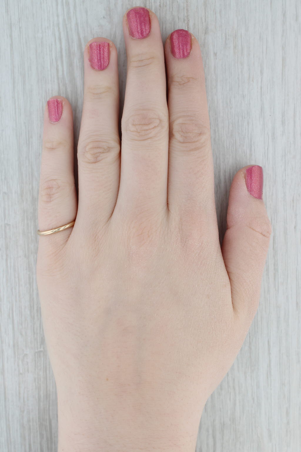 Classic Gold Wedding Band 14k Yellow Gold Size 7 Ring Stackable