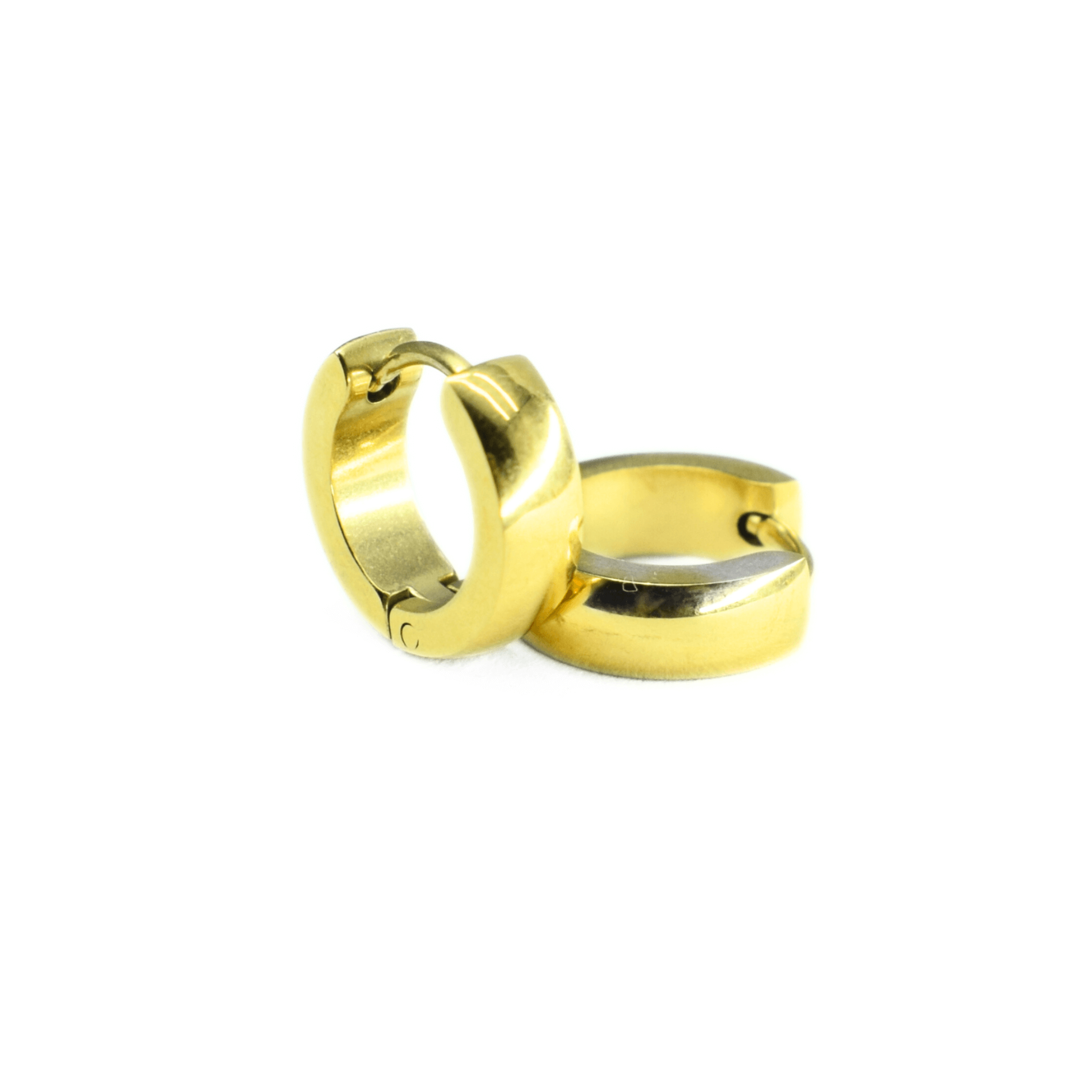 10mm Chunky hoops - Gold