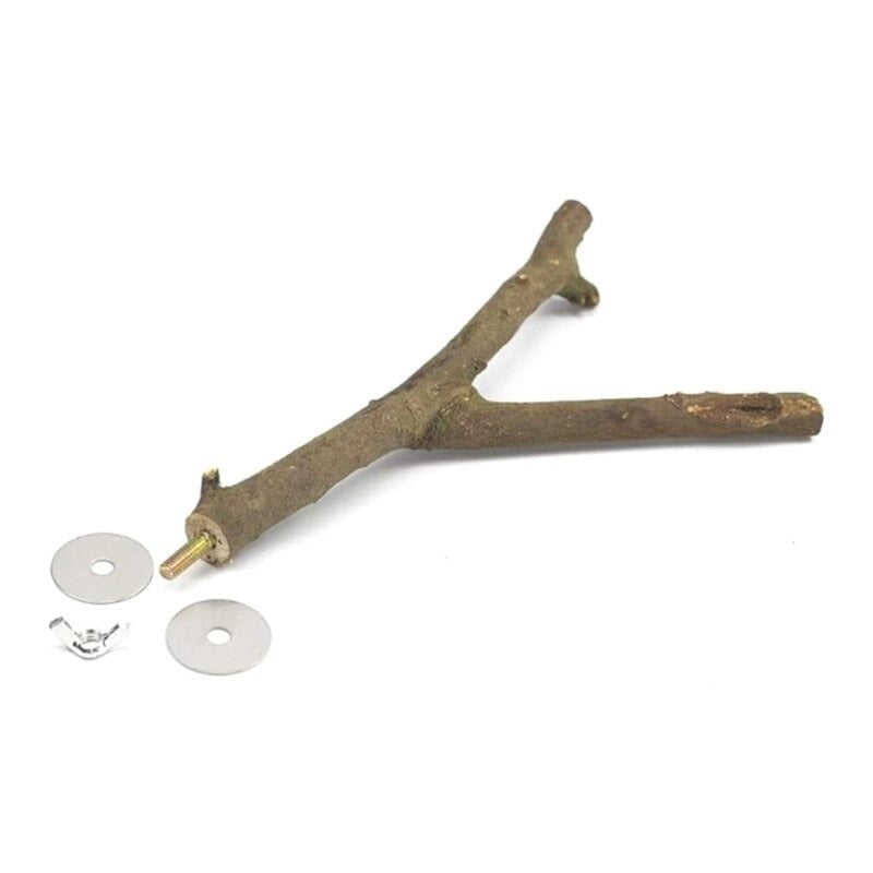 4 Pcs Bird Natural Wood Perch