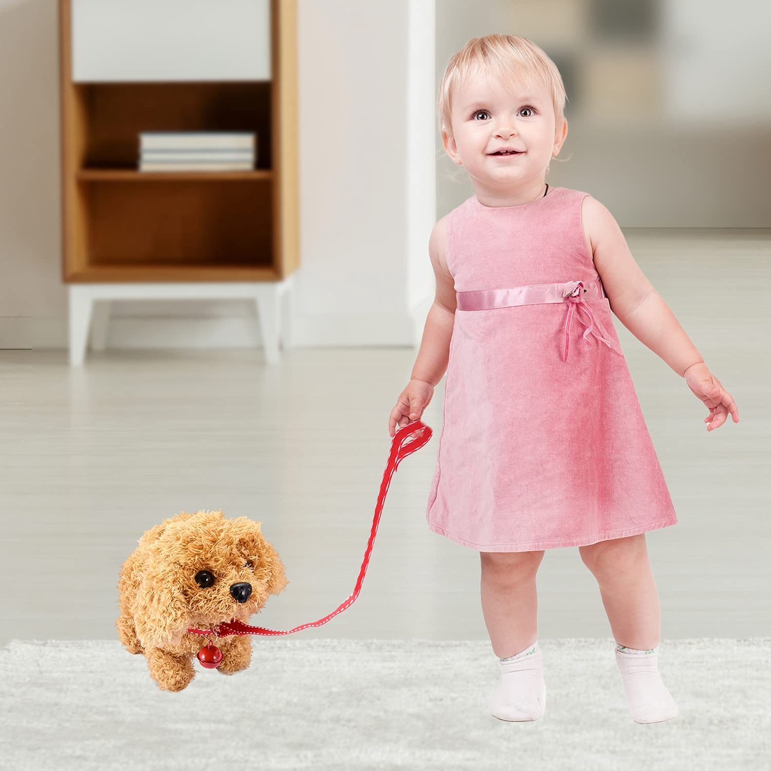 (🎁Hot Sale🎁)Plush Puppy Toy Electronic Interactive Pet Dog - BUY 2 FREE SHIPPING