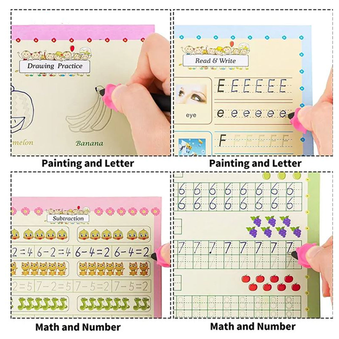 Magic Handwriting Practice Notebook For Kids