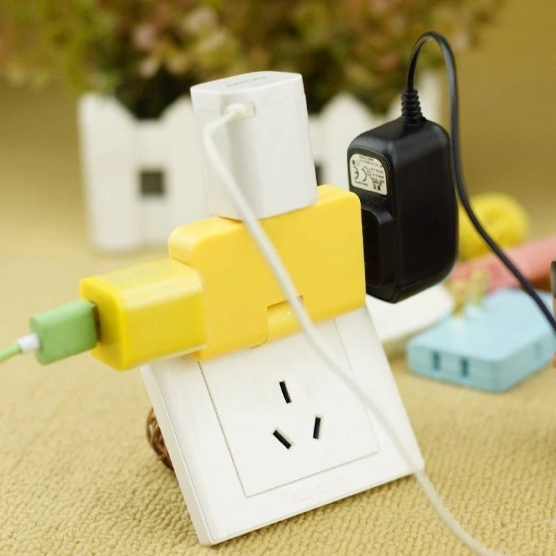 Early Summer Hot Sale 48% OFF - 3 in 1 Rotatable Socket Converter (BUY 4 GET 2 FREE NOW)