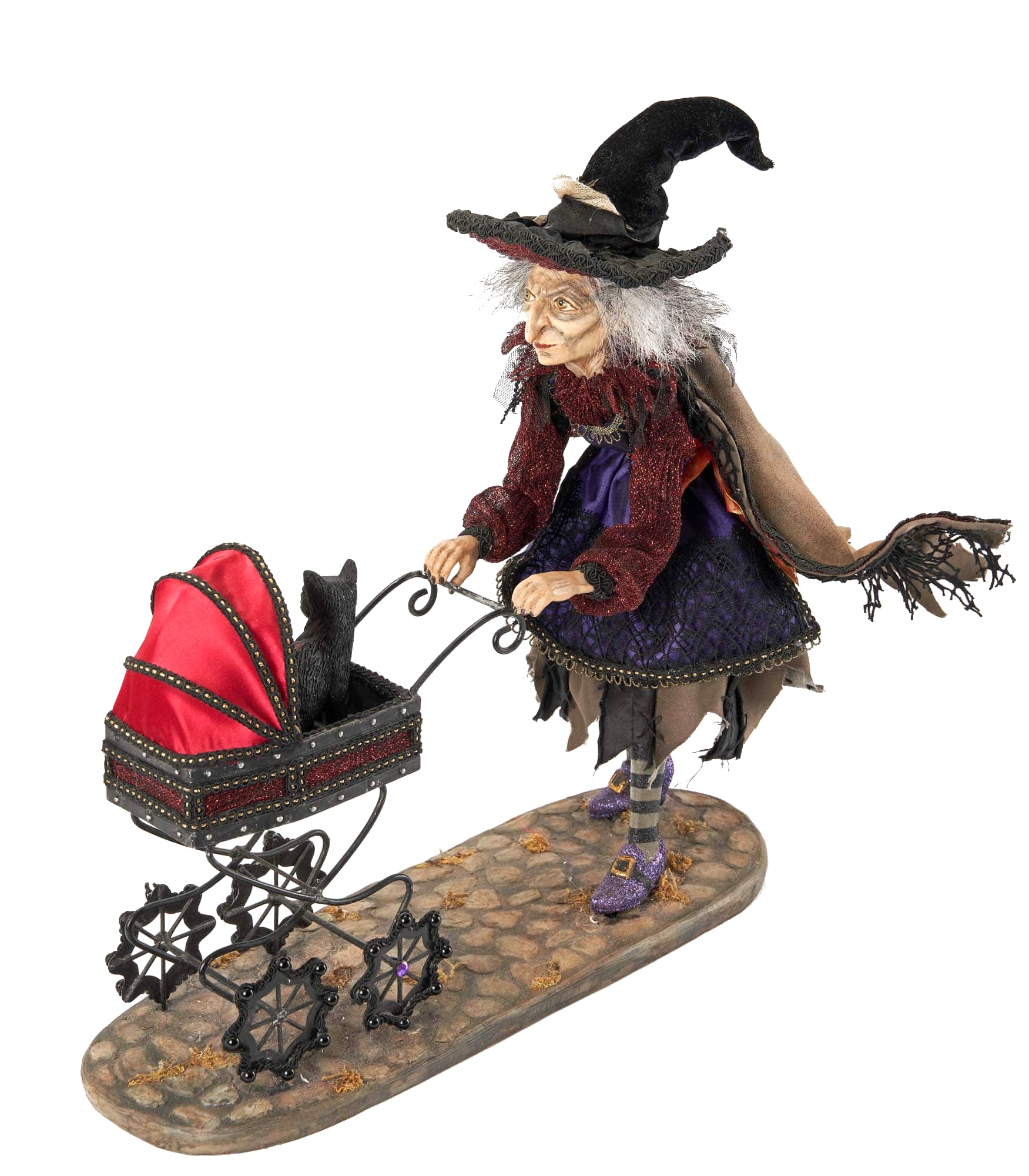 Willinda Witch with Pram