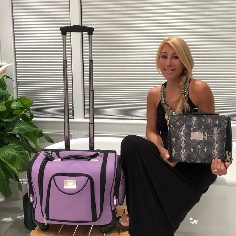 🎉𝑳𝒊𝒎𝒊𝒕𝒆𝒅 𝑻𝒊𝒎𝒆 𝑷𝒓𝒐𝒎𝒐𝒕𝒊𝒐𝒏💝Only Today Buy 2 Get 35% Off✨Weekender Travel Bag with Set of 2 Snap-In Toiletry Case