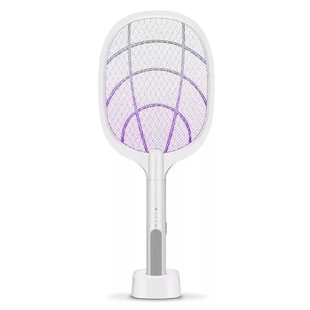 2-in-1 Electric Swatter & Night Mosquito Killing Lamp