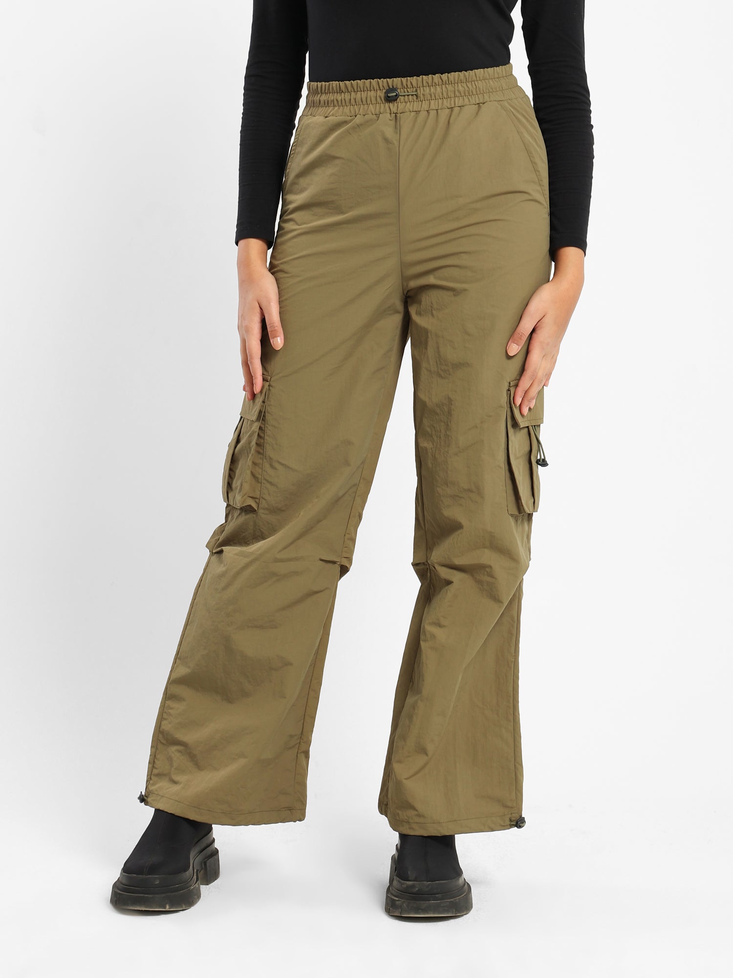Oversized Parachute Pants