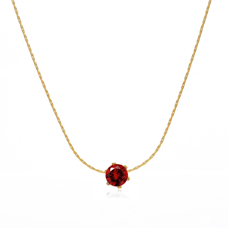 Elegant Geometric 304 Stainless Steel Plating Pendant Necklace