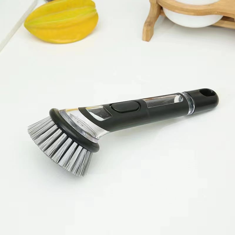 🎁Multifunctional Long Handle Pressing Cleaning Brush