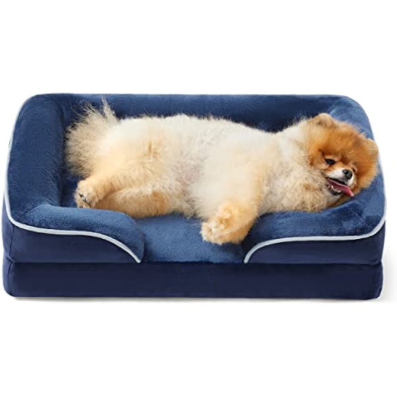 Dog Bed With Waterproof Foam Sofa