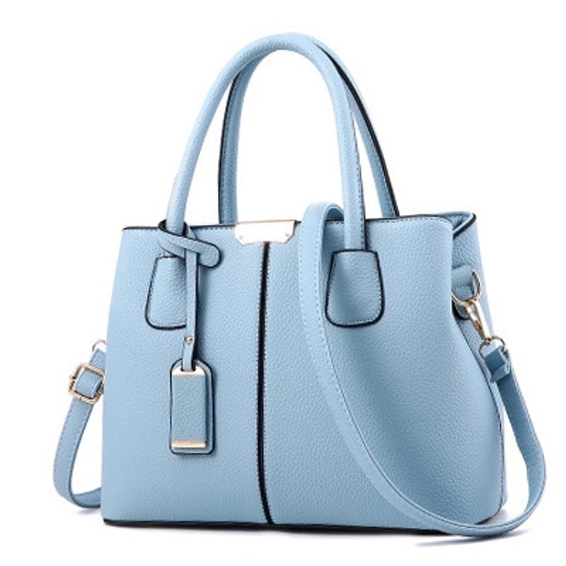 Women's Medium All Seasons Pu Leather Solid Color Vintage Style Square Zipper Shoulder Bag