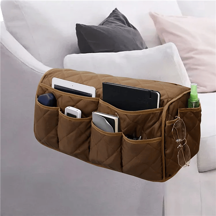 Waterproof Sofa Cover Armrest Cover Organizer  With 14 Pockets -- BUY 2 GET FREE SHIPPING