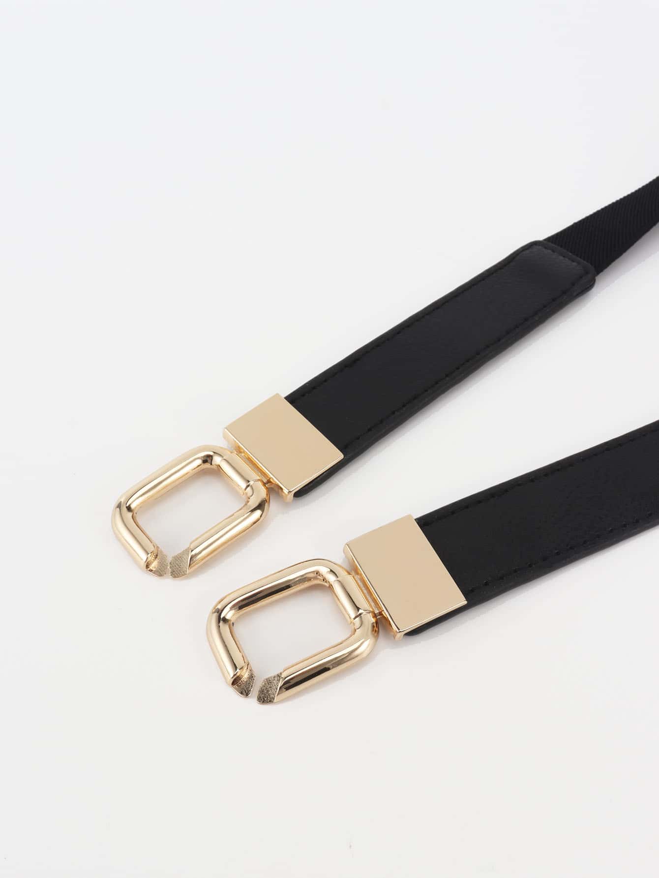 Metal Buckle Elastic Belt