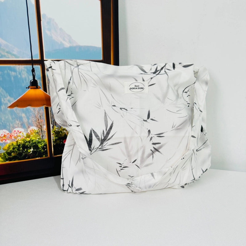 New Niche Design Floral Shoulder Bag Crossbody Bag Women's Fresh Sweet Street Large Capacity Handbag Trendy