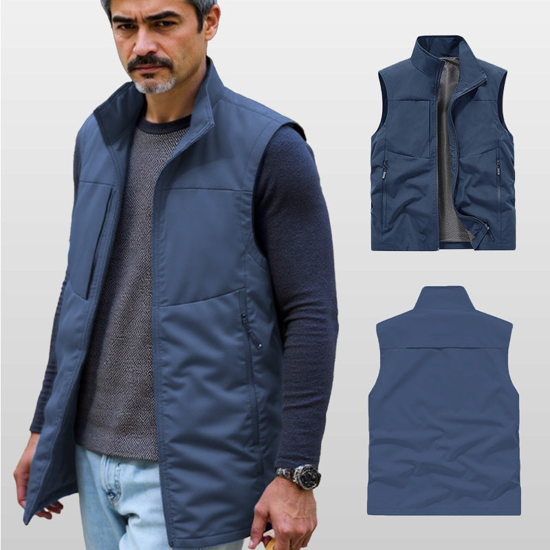 ⏳ Limited Time 49% OFF💥Men's Waterproof Outdoor Utility Vest