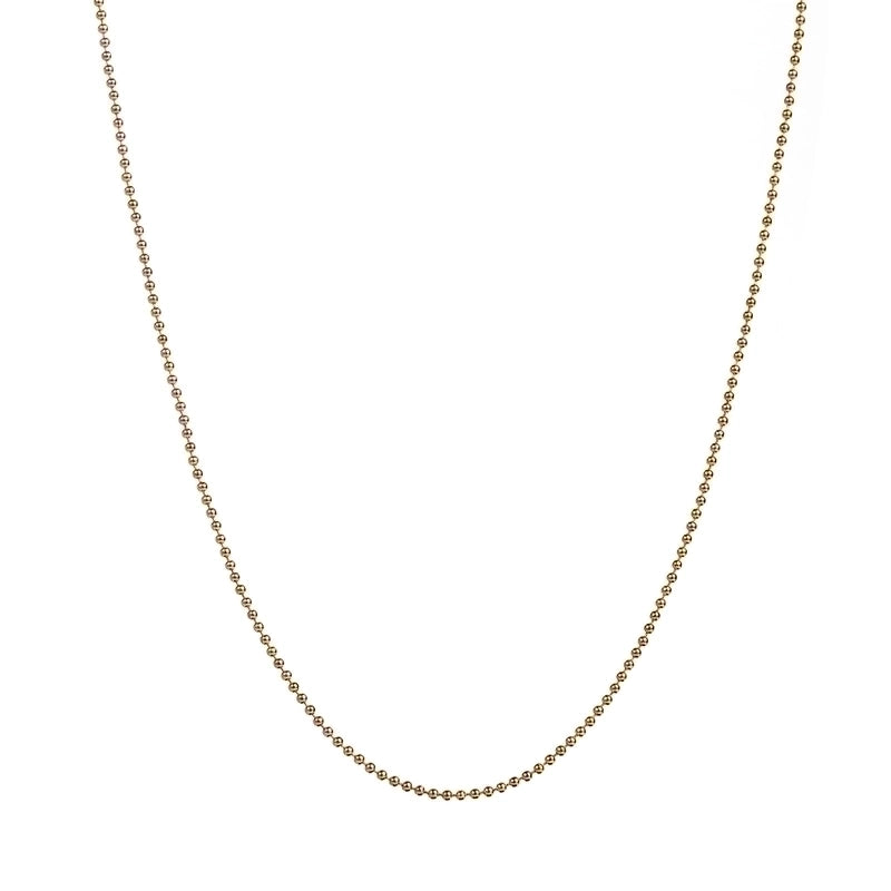 Casual Minimalist Solid Color 304 Stainless Steel 18K Gold Plated Stainless Steel Necklaces