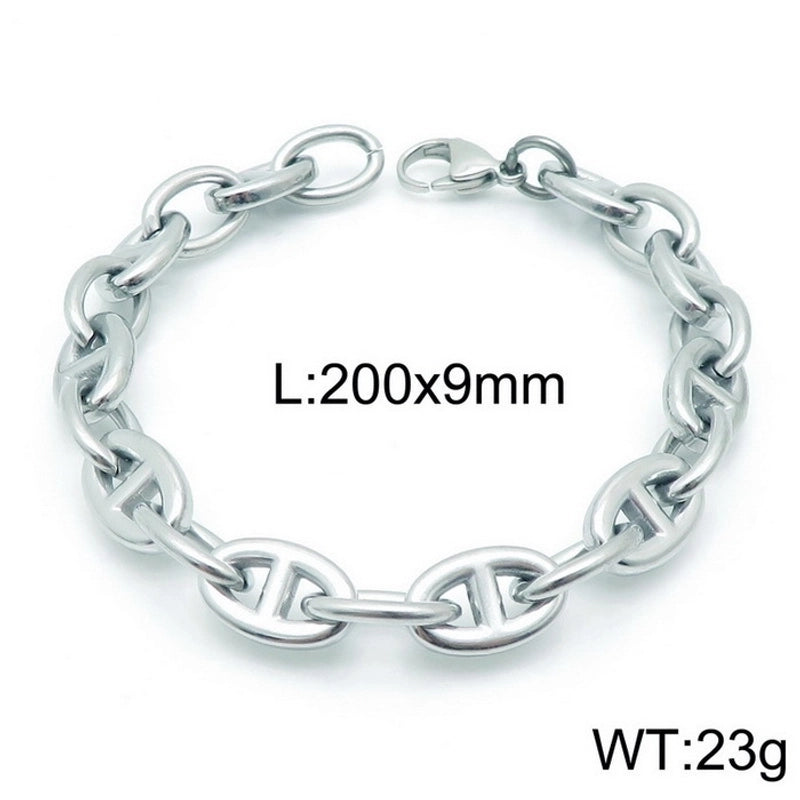 Titanium Steel 18K Gold Plated Fashion