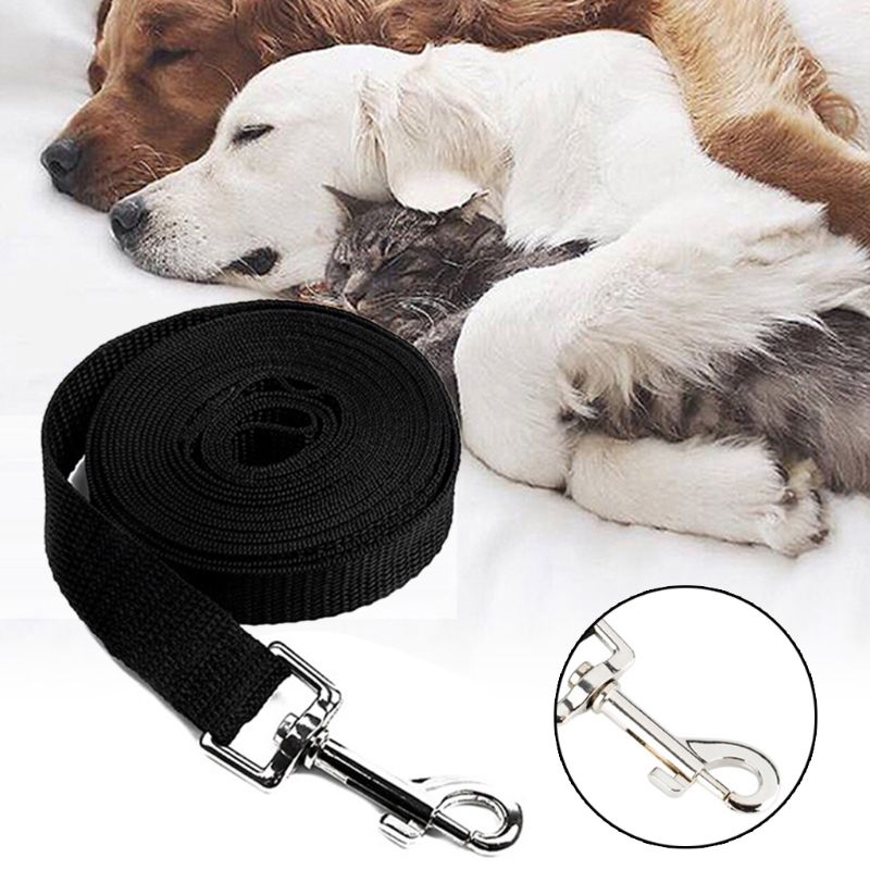 Nylon Black Dog Leash