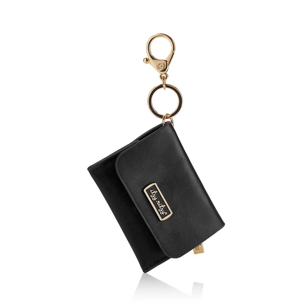 Mini Wallet Card Holder and Key Chain Charm