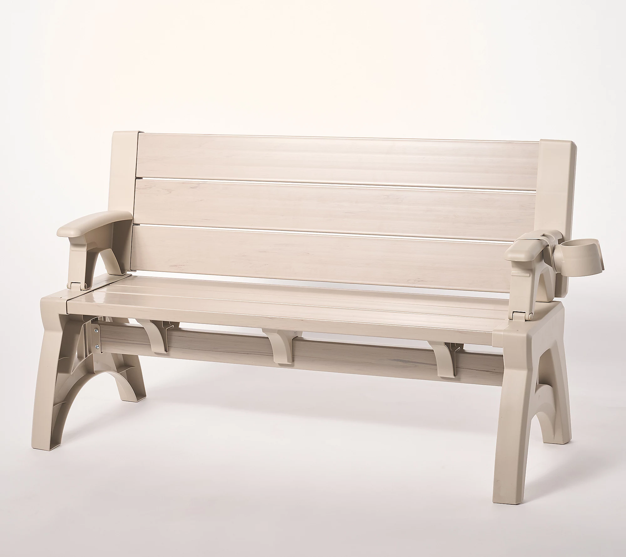 🎉𝑻𝒐𝒅𝒂𝒚'𝒔 𝑺𝒑𝒆𝒄𝒊𝒂𝒍 𝑽𝒂𝒍𝒖𝒆💝Buy 2 Get 2 Free✨Convert-A-Bench Gen II XL Bench-to-Table with Cup Holder
