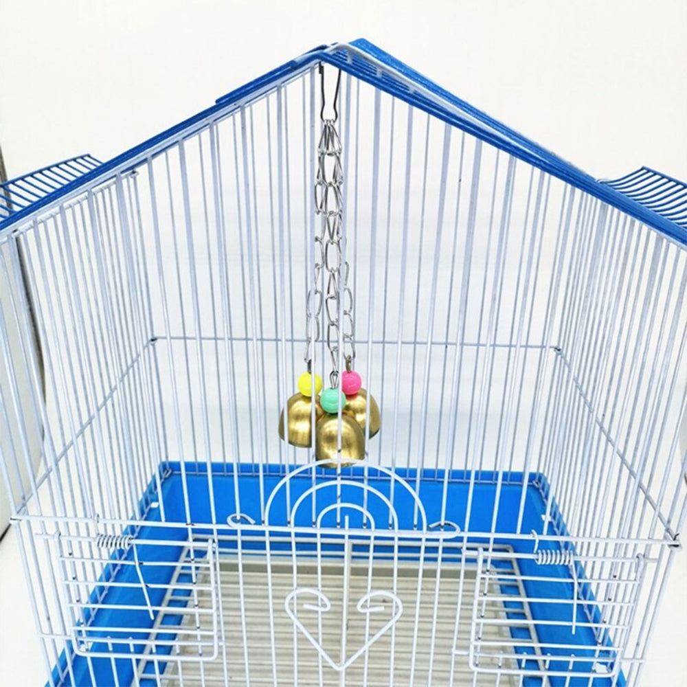 2 Pcs Wooden Parrot Toy