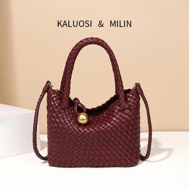 Women's Small Pu Leather Solid Color Elegant Vintage Style Streetwear Square Buckle Handbag