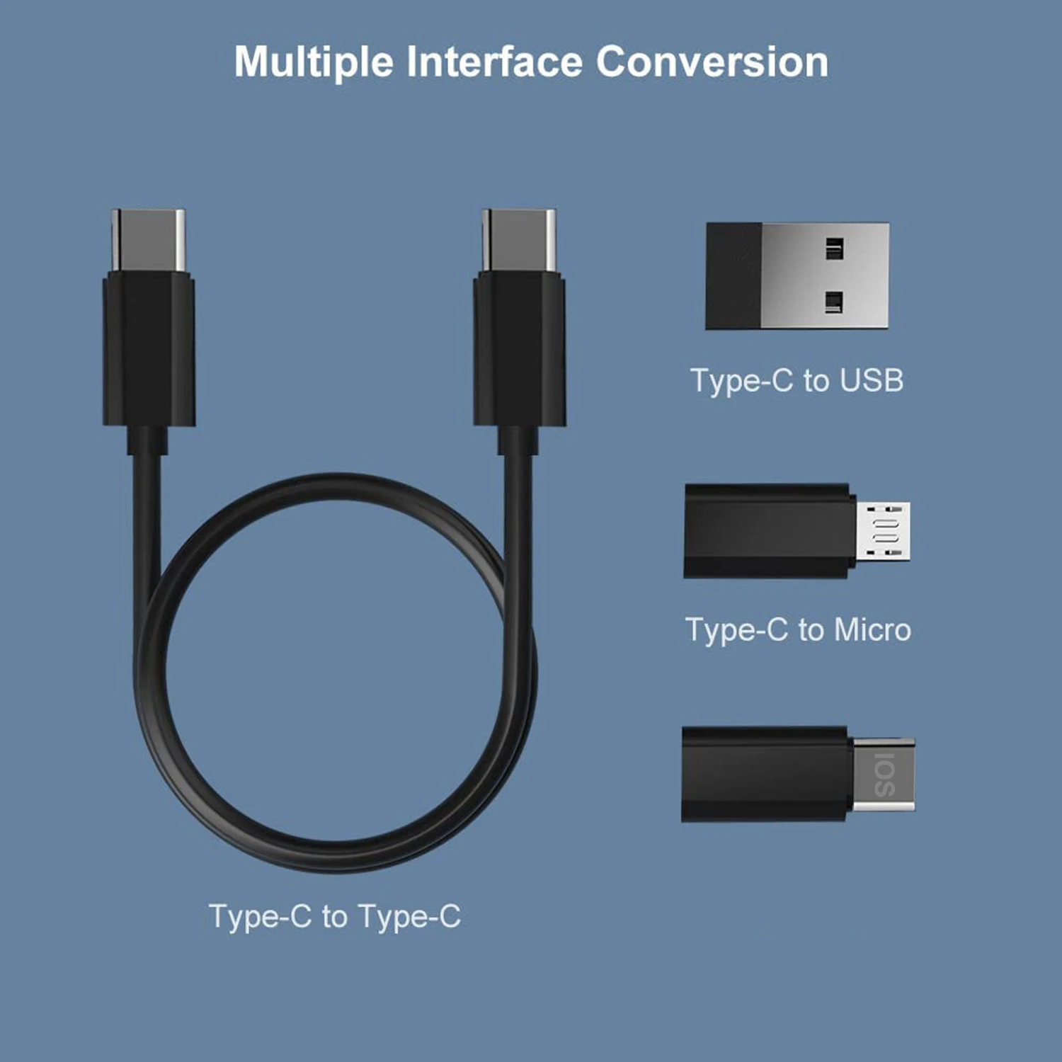 2024 universal charger kit multi function usb cables kit Case  Phone Holder Tray Eject Pin data cable set storage box for phones