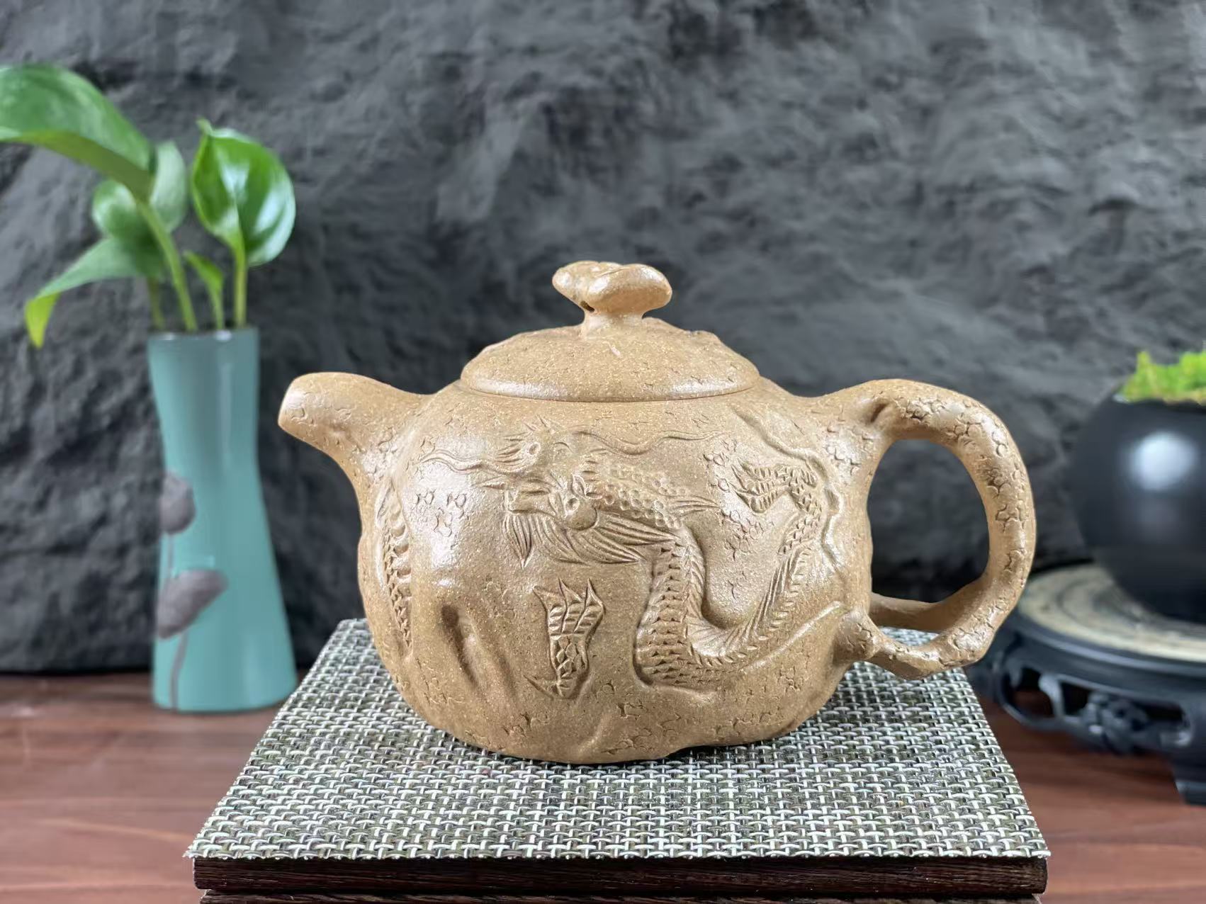 Yixing purple clay teapot from China