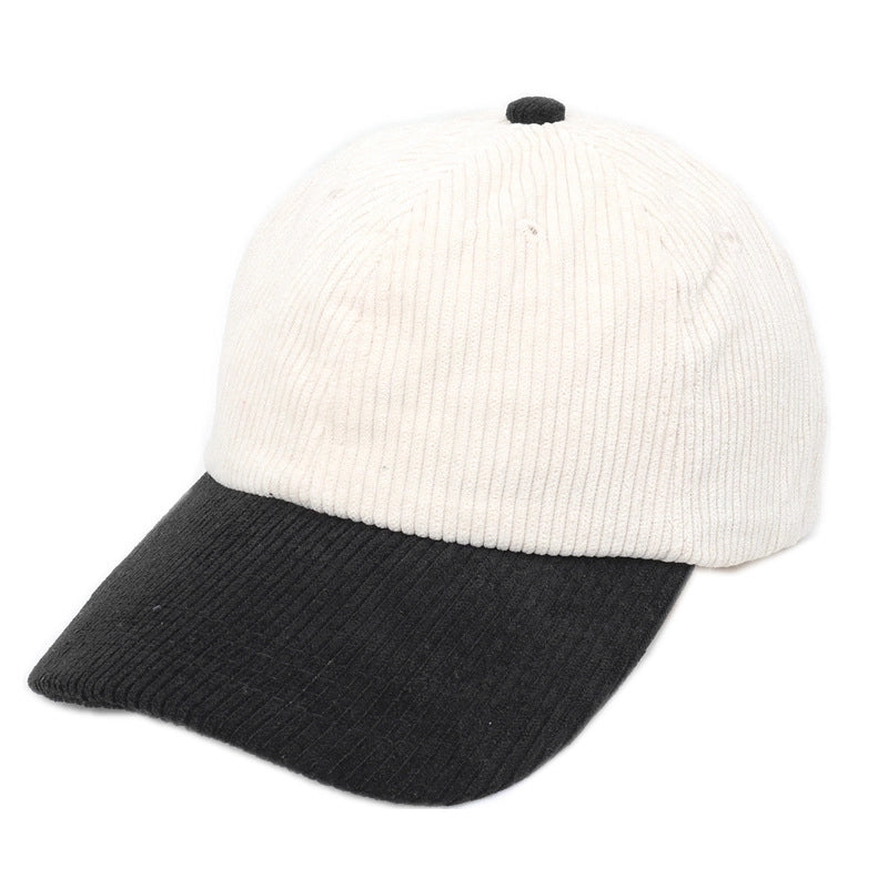 Unisex Ig Style Minimalist Color Block Curved Eaves Baseball Cap