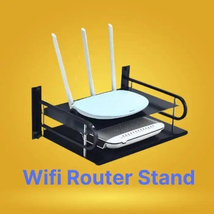 Wall mounted router stand