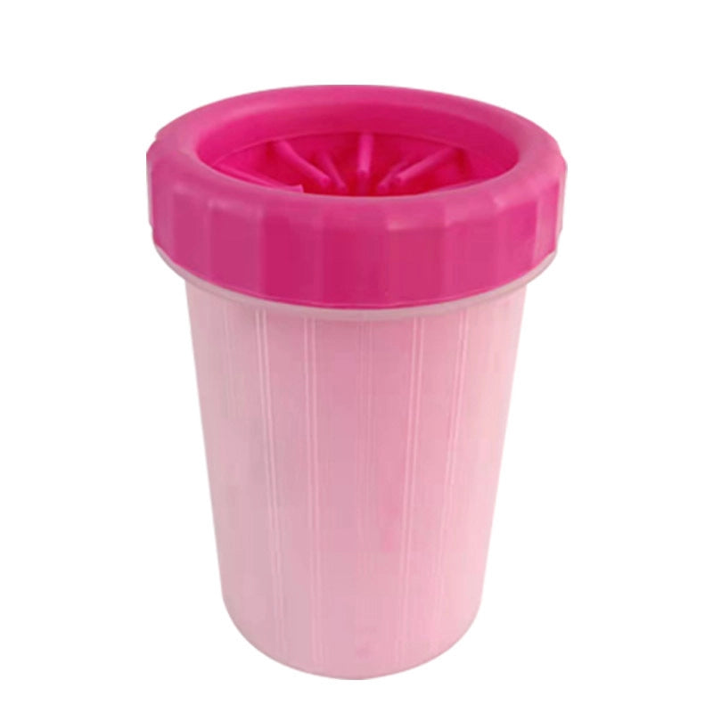 Dog Foot Washing Artifact Cat Puppy Foot Washing Cup Paws Cleaning Non-Wiping Automatic Foot Washing Pet Foot Washing Cup