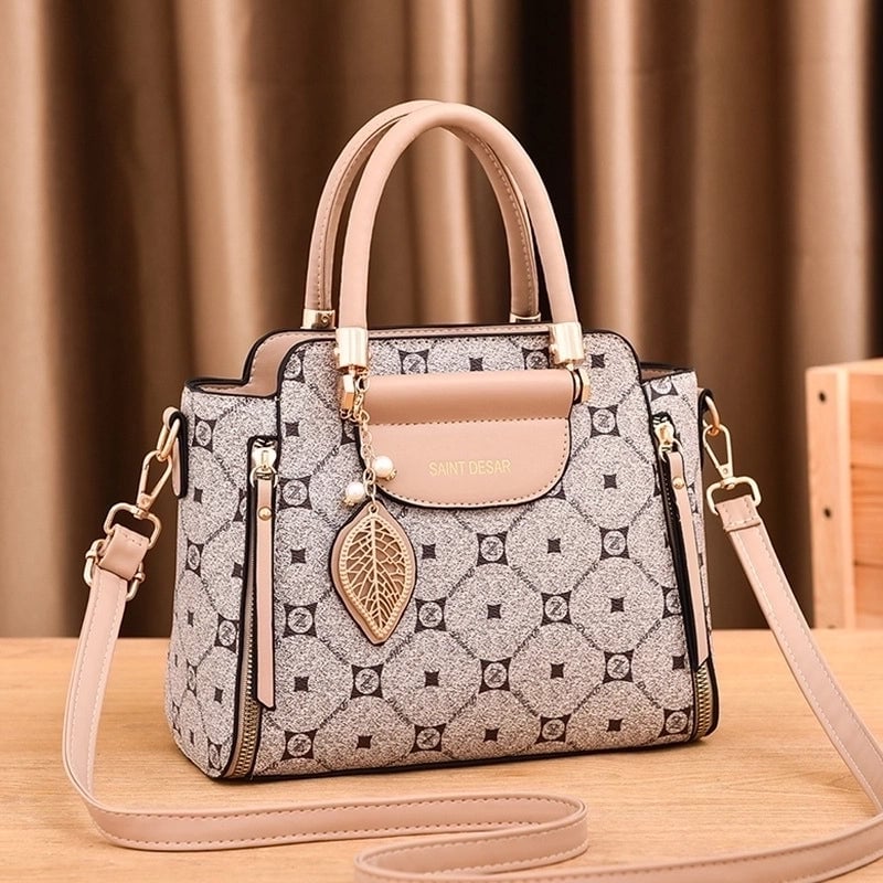Women's Medium All Seasons Pu Leather Vintage Style Handbag