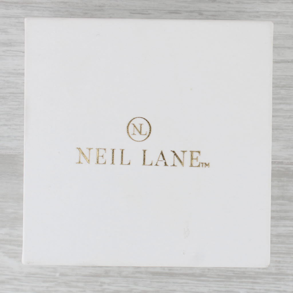 Neil Lane 0.55ctw Diamond Wedding Band 14k Gold Ring Ornate Pattern w/ Box
