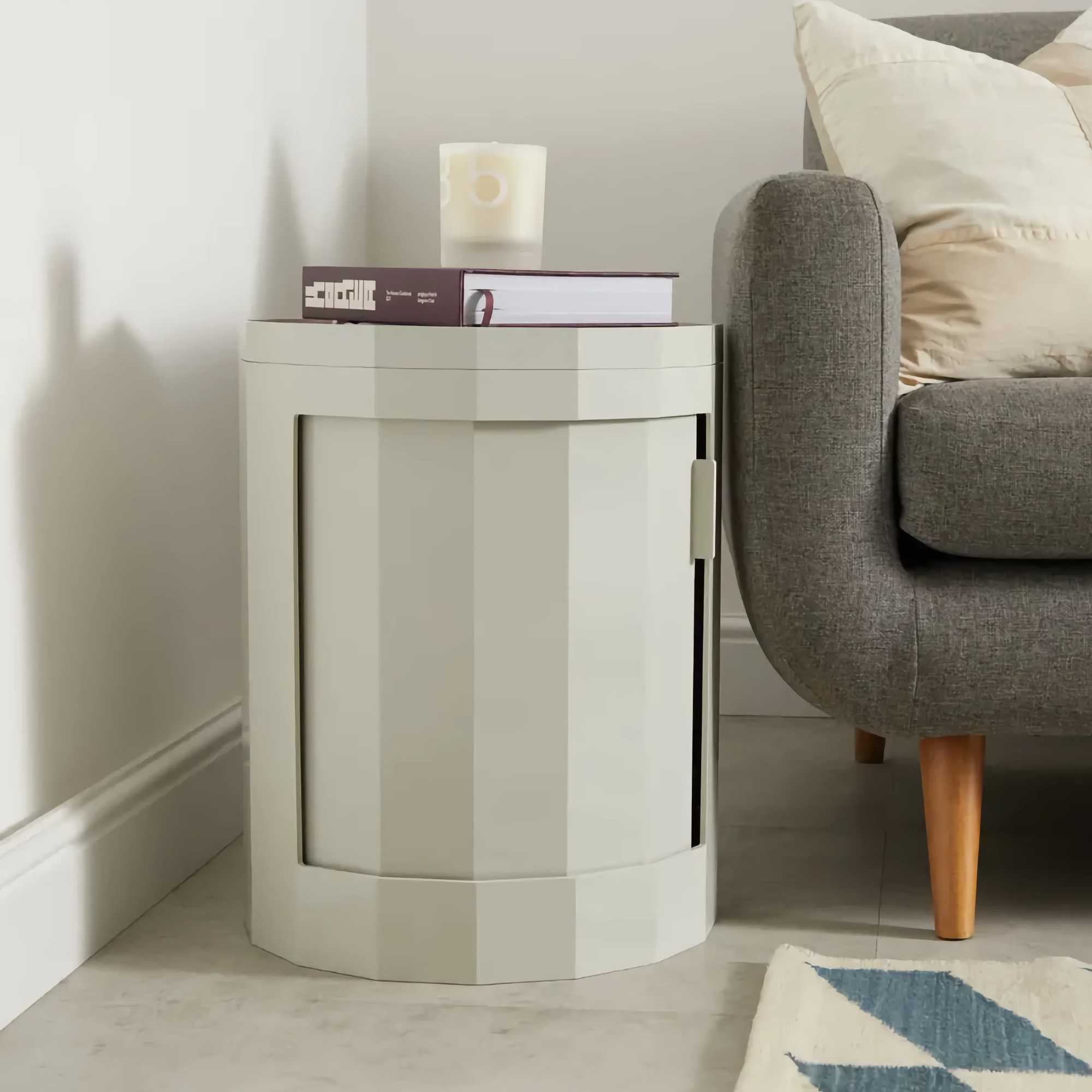 HAY Facet cabinet low. Misty grey