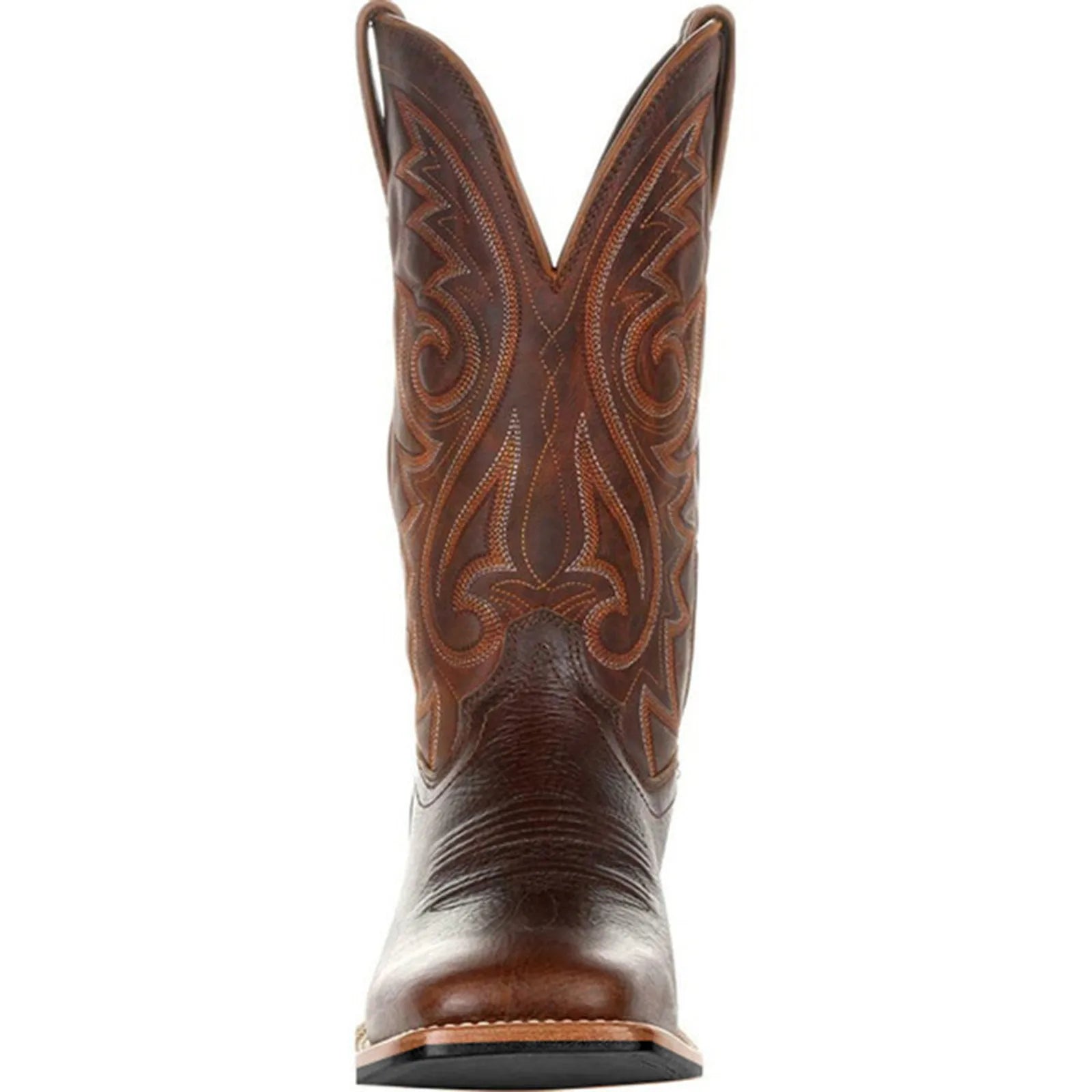 Handmade Men's Cowboy Boots – Embroidered, Pointed Toe, Slip-On Western Boots