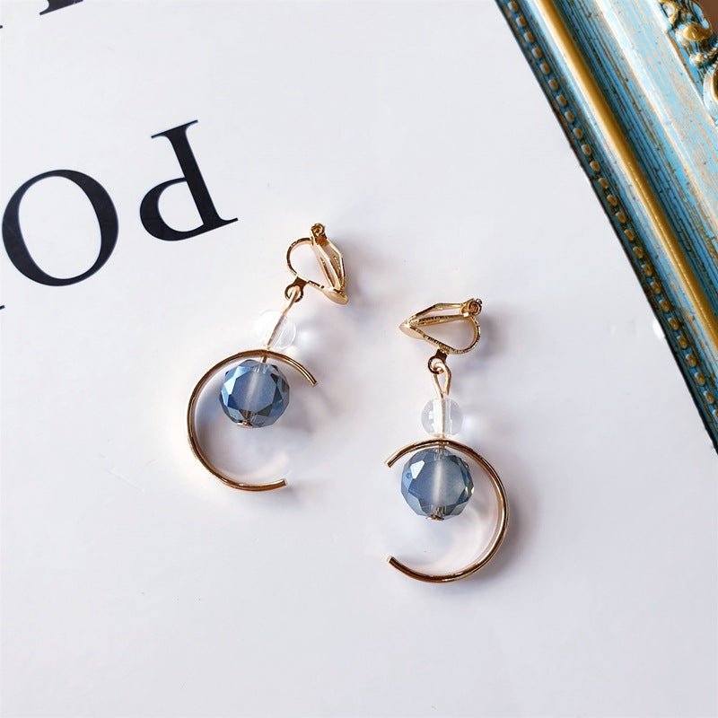 Moon Drop Earrings