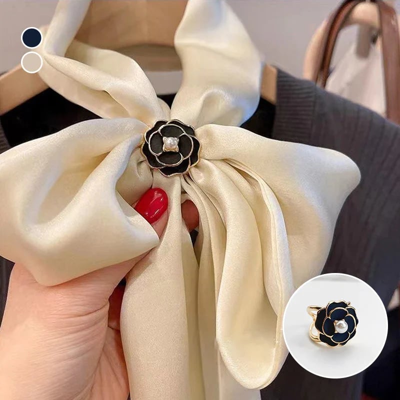 🔥Camellia Scarf Buckle