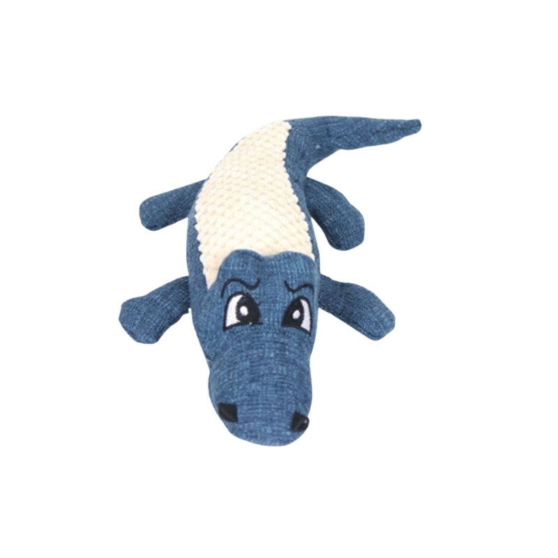 Linen Plush Crocodile Animal Toy