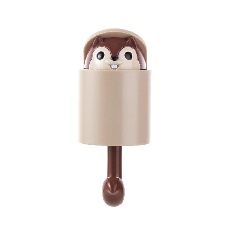 Minimalist Squirrel ABS Hooks