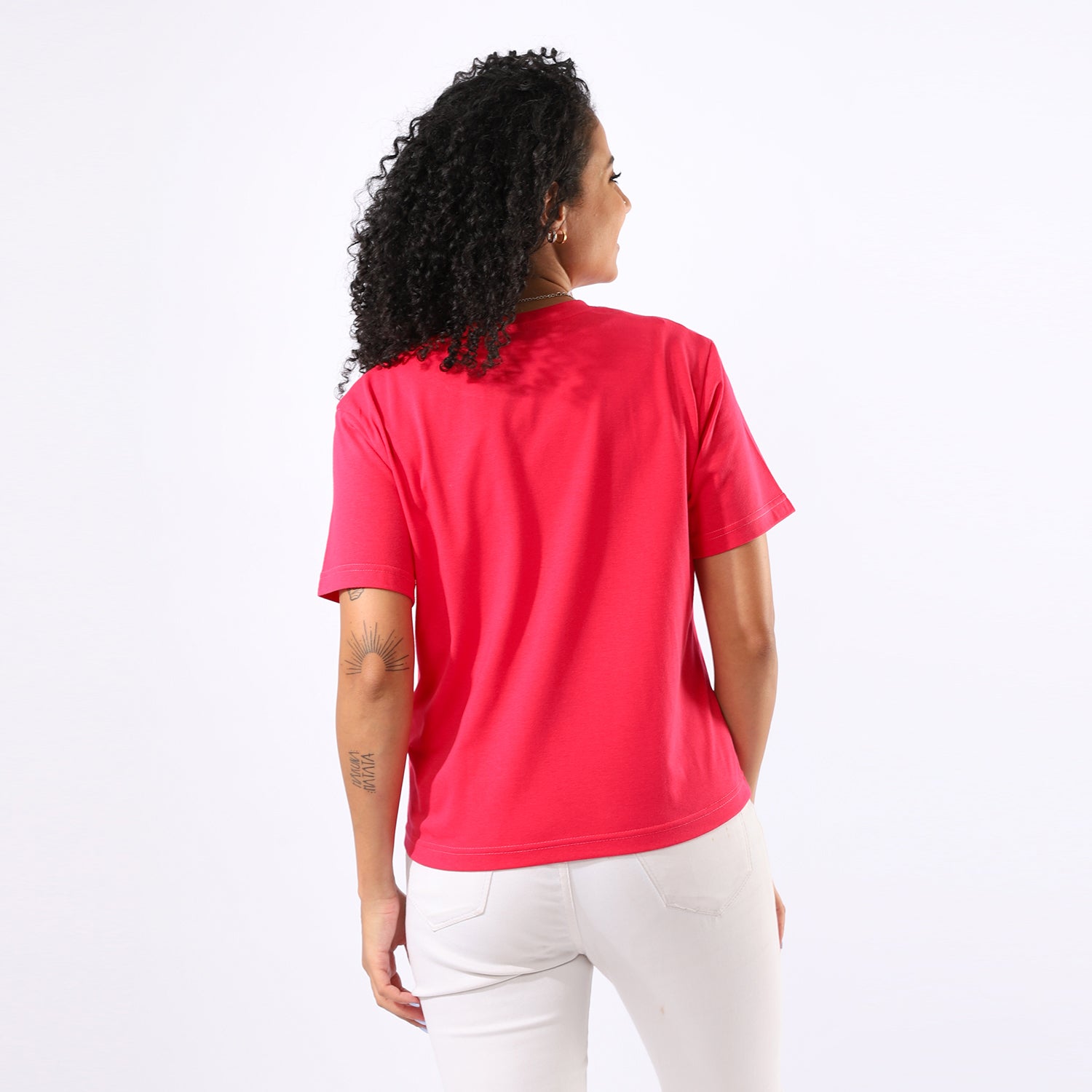 Women T-Shirt Shine Over Printed