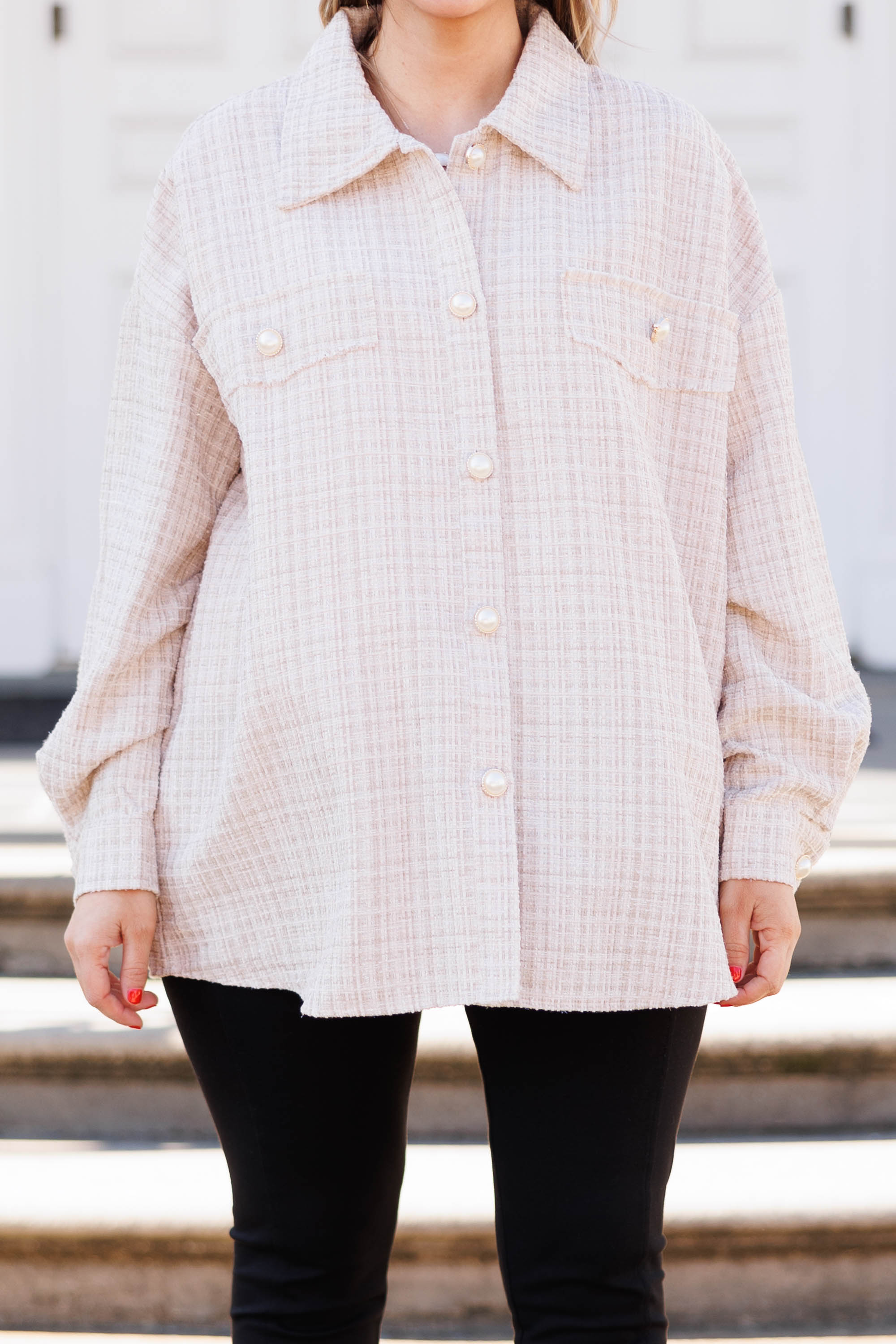 Spotted At Grand Central Shacket. Champagne