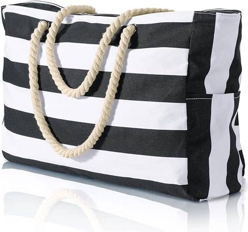 In Stock Beach Handbag Large Waterproof Sand-proof Foldable Beach Bag Large Capacity Portable Storage Bag