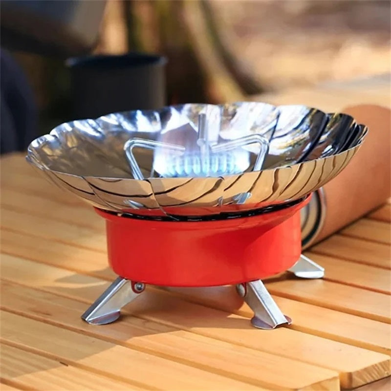 🔥 Lotus Small Square Stove -- Portable and foldable. new experience of outdoor cooking!